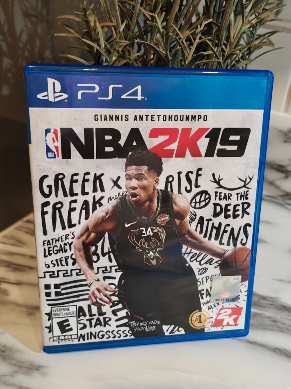 NBA 2K19 PS4 PlayStation 4 Giannis Antetokounmpo Basketball Game